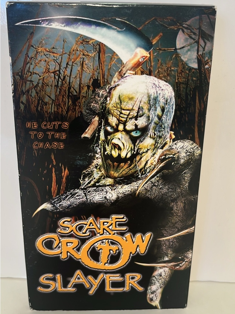 Scarecrow Slayer Halloween Makeup Mask - Green